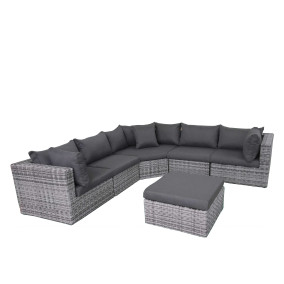 category Fonteyn | Loungeset Salou XL | Halfmoon Dark Grey 759714-10